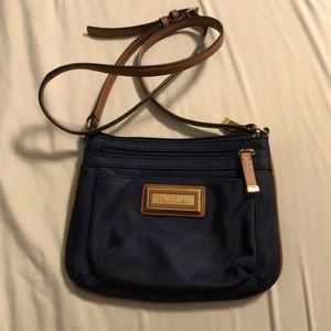 Calvin Klein Navy Mini Cross Body Purse
